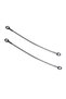 35.1x0.6cm Fitness Replacement Gym Cable Sturdy Heavy Duty 6mm Home Gym Exercise Machine Parts Stepp