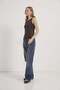 Sleeveless Blouse with Flounces on the Skirt - 3