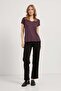V-Neck Casual Viscose T-Shirt - 3