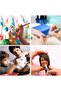 5PCS C 5Pcs Silicone Nail Tools Nail Art Sculpture Carving Pen Brush Set Flexible Tips 3D Gel Emboss - 6