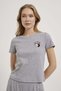 Armalife 1639 Embroidered Camisole Shorts T-Shirt Women's Pajama Set - 3