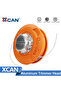 XCAN M10 Aluminum Nylon Brush Mower Bump Spool Grass Trimmer 2 Lines Cutter Head Thread Line Stri...