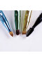4 in 1 Portable Retractable Travel Lip Eye Brush Professional Makeup Brush Mini Soft Hair Eyeshadow - 4