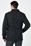 Slim Fit Pocketed Cotton Cashmere Coat Men's Coat 5841015 - 5