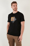 Printed Crew Neck 100% Cotton Slim Fitt Shirt Men's T Shirt 646r3940 - 6