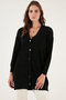 V-Neck Buttoned Long Knitwear Cardigan 4616040 Y - 3