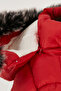 Plush Lined Removable Hooded Water Resistant Coat Girl's COAT 5761910 - 6