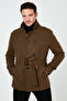 Slim Fit Pocketed Cotton Cashmere Coat Men'S COAT 5841015 - 8