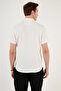 Cotton Blend Apache Collar Short Sleeve Regular Fit Shirt Men's SHIRT CF24S115882 - 5