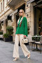 Long Back High Collar Fine Knitwear Sweater SWEATER 4615002