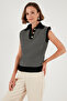 Striped V-Neck Knitwear Sweater Sweater 4616171 - 4
