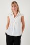 Lace Detailed Short Sleeve Regular Fit Shirt Shirt 611Go0215 - 4