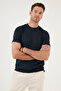 Cotton Regular Fit Crew Neck Basic T Shirt Men's T SHIRT 59020201 - 2