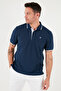 Cotton Regular Fit Stripe Detailed Buttoned Polo Collar 4-Pack t Shirt Men's t Shirt 5902118 - 3