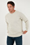 Stretch Cotton Relaxed Fit Crew Neck Sweat Men's Sweat 5901210 - 4