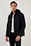 Water and Wind Resistant Hooded Softshell Coat Men's Coat 5855045 - 7