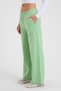 Mint Women's Sports Sweatpants Doubleface Fabric Wide Leg Elastic Adjustable Waist - 2