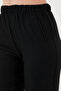Elastic Waist Linen Look Trousers 5865797 - 5
