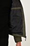 Water Repellent Slim Fit Pocket Stand Collar Puffer Coat Men's COAT 649010 - 5