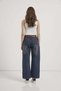 Belted High Waist Ankle Length Denim Trousers - 6