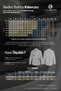 Breathable Half Oversize Muslin Fabric Men's Shirt with Long Sleeve Collar - Indigo - 5