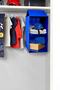 Children's Room Hanging Closet Organizer 2 Tiers 28x28x56cm Blue Dd125 - 4