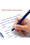 12pcs mixed 12pcs Press Type Erasable Gel Pens 0.5mm Black/Blue Ink Bullet Washable Handle Magic Ref - 5