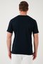 Cotton Slim Fit Crew Neck t Shirt Men t Shirt 646R7930 - 7