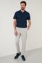 Regular Fit Cotton Buttoned Polo Neck T Shirt Men's Polo Neck T Shirt5902326 - 7