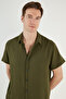 Cotton Blended Short Sleeve Regular Fit Shirt Men Shirt Cf23s113139 - 6