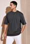 Cotton Oversize Crew Neck Basic T Shirt Men's T Shirt 5902365
