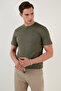 100% Cotton Regular Fit Crew Neck T Shirt Men's T Shirt 5902511 - 3