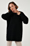 Modest Crew Neck Striped Knitwear Sweater Sweater 4616161 - 2