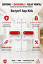 Barrier Door Handle |   Child Safe | Pack of 6 Suitable for Schools, Nurseries, and Educational Facilities |   Unbreakable - 7