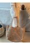 Handmade Straw Handle Bag, Paper Rope Hand Knitted Bag, Beach Bag, Straw Bag, Handmade Bag - 7