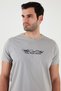Cotton Slim Fit Crew Neck Letter Printed t Shirt Men t Shirt 541Enjoy - 6