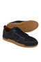 , Men's Genuine Leather Casual Shoes 1611064Z221 Navy Blue - 6