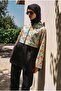 Patterned Short Hijab Swimsuit Floria Pattern - 3