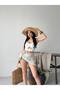 Women's Lace Detailed Knitted Beach Pareo / Beach Shawl - 3