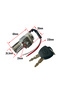 1pc New Universal Battery Chager Mini Lock with 2 keys For Motorcycle Electric Bike Scooter E-bik... - 4