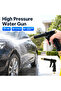 1pc Portable High Pressure Water Hose Nozzle Spray, Adjustable Garden Hose Nozzle Spray Car Washi... - 7