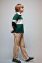 100% Cotton Regular Fit Straight Leg Sand Beige Trousers for Boys H9782A826Au - 2