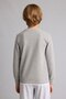 Crew Neck Basic Plain Waffle Long Sleeve School T-Shirt Boys V1186A625Au - 5