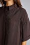 Overshirt Fit Modal Single Pocket Short Sleeve Shirt I7410Ax26Hs - 4