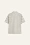 Regular Fit Polo Collar Combed Cotton Short Sleeve Striped Shirt H4586Ax26Au - 8