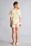 Polka Dot Short Combed Cotton Tights for Girls I6400A826Hs - 5