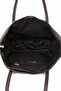 Large Black Women's Shoulder Bag with Ring Detail Straps EN42 BOY32 - 4
