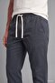 100% Cotton Regular Fit Flexible Waist Lace-Up Trousers H8803Ax26Sm - 6
