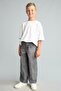 Barrel Fit Comfortable Wide Cut Jean Trousers for Boys I0599A826Au - 4