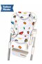 High Chair Cushion for Joie xl Chicco (No belt snap holes) Traffic Pattern